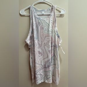 Old Navy Tie Dye Swirl Racerback Tank Top